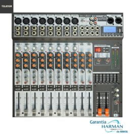 Mesa De Som 12 Canais USB SX-1202 FX  Soundcraft