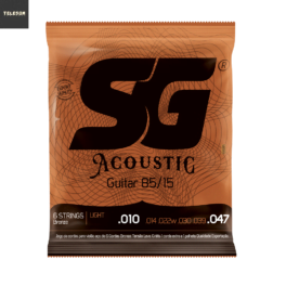 Encordoamento 0.10 Violão Aço Light SG