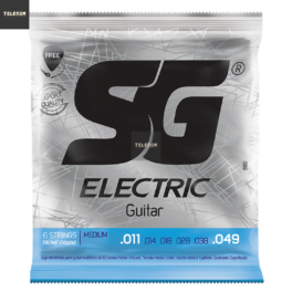 Encordoamento 0.11 Guitarra Medium SG
