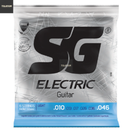 Encordoamento 0.10 Guitarra Light SG