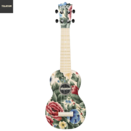 Ukulele Soprano Acústico Akahai Ghost Aloha Garden