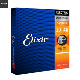 Encordoamento Elixir .010 Light Nanoweb para Guitarra – 12052