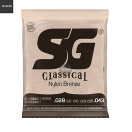 Encordoamento para Violão Nylon Medium SG – 6682