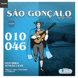 Encordoamento 010 Níquel para Guitarra São Gonçalo