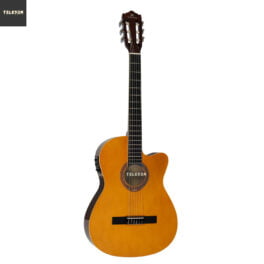 Violão Nylon Eletroacústico Semiflat Michael VMS318 NS Natural Sunny