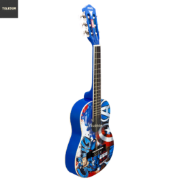 Violão Acústico Náilon Infantil PHX Capitão América