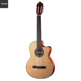 Violão Nylon Slim Eletroacústico Crafter HCS250CE CR-T NV Gold Gloss