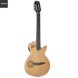 Violão Nylon Elétrico Tagima Modena Flat Sólido Natural Satin