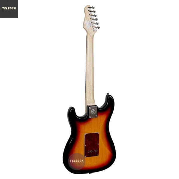 Guitarra Strato Giannini G-100 3 Tone Sunburst com escudo Tortoise - Image 2