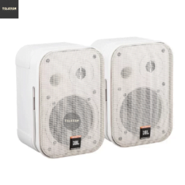 Par de Caixas de Som JBL Control 1 PRO WH