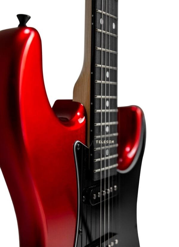 Guitarra Tagima Sixmart HSS escala escura Candy Apple - Image 6