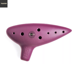 Ocarina Hook Plástico 11 Furos Purple
