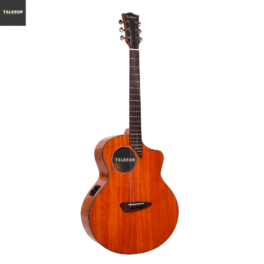 Violão Aço Eletroacústico Auditorium Offset Soundhole Mogno RedBurn RB-M20
