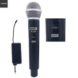 Microfone Sem Fio com bateria Recarregável Soundvoice MM-120SF