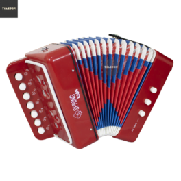Acordeon Infantil Spring Kids SPK-73VM Vermelho