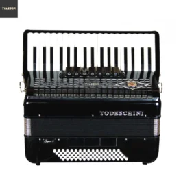 Acordeon Todeschini 37 Teclas e 80 Baixos Preto com Bag YW870