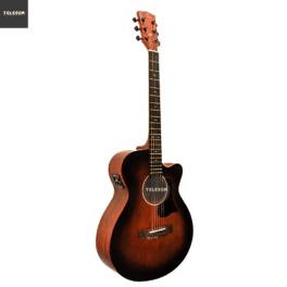 Violão Aço Eletroacústico Mini Jumbo Michael Enigma VME620 TB