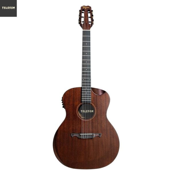 Violão Grand Auditorium Nylon Eletroacústico Half Cutaway Armrest Kentucky Grand Reserva DKMOP Tagima - Image 3