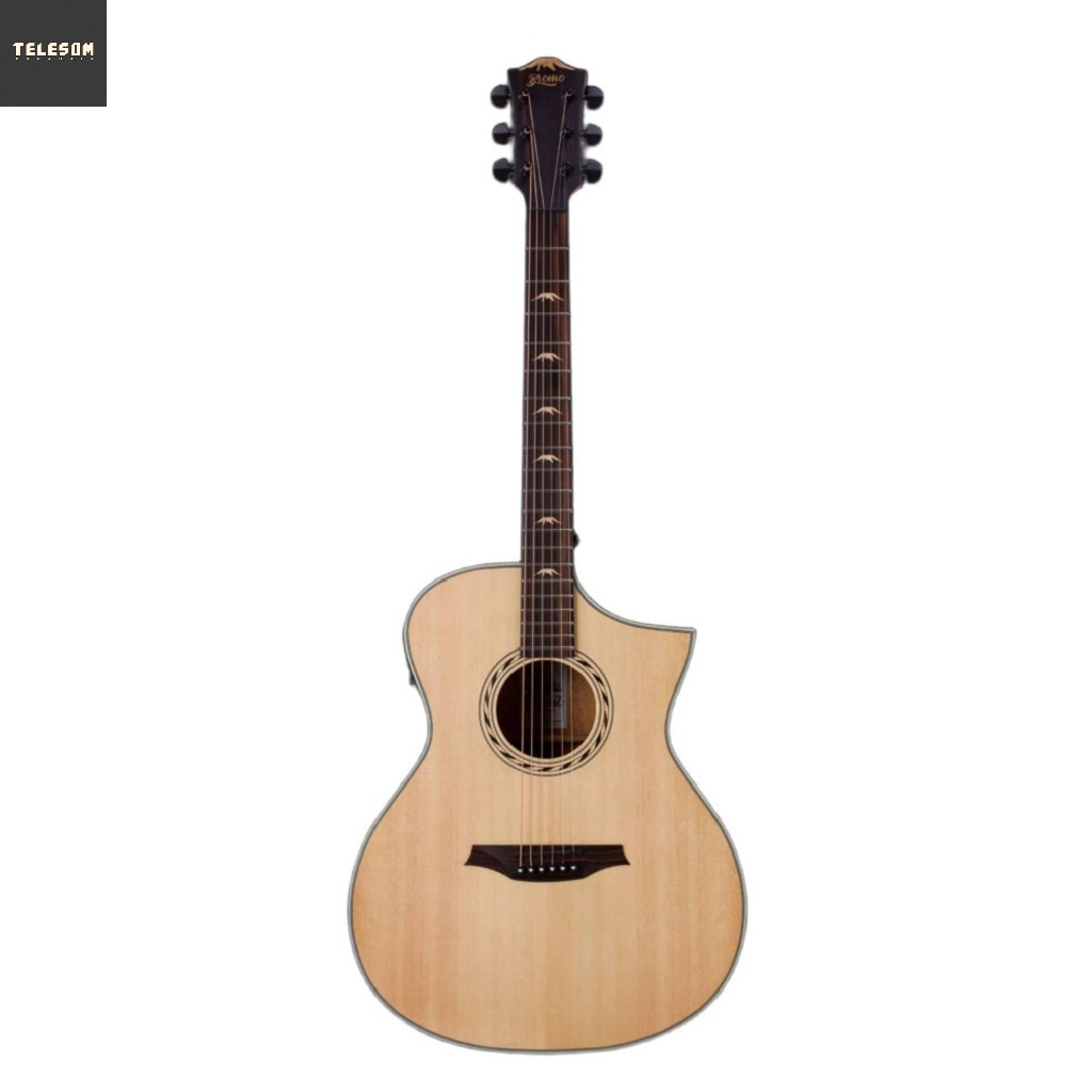 Violão Aço Eletroacústico Grand Auditorium Hillside Bromo BAA4CE