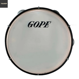 Pandeiro Gope Iniciante 11'' Pele Leitosa 632PE