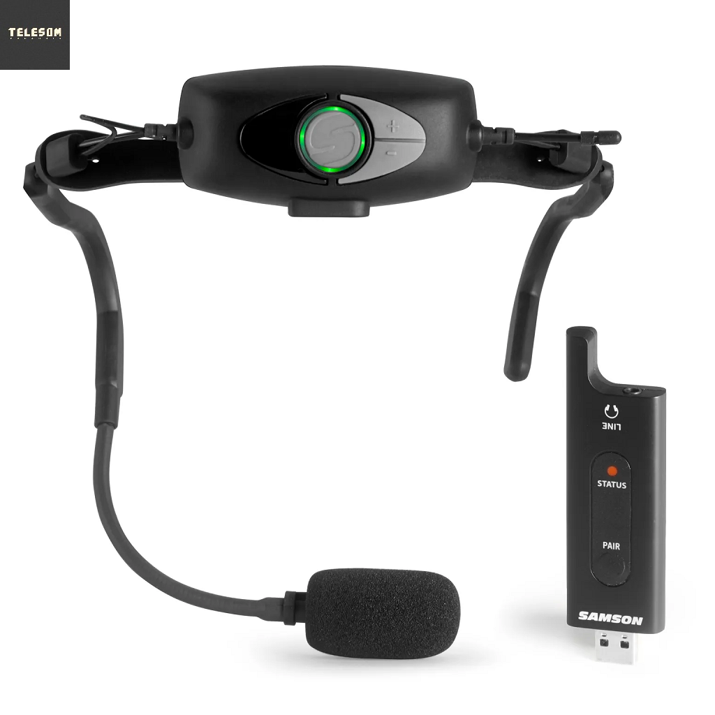 Microfone sem Fio Samson AirLine XD Fitness