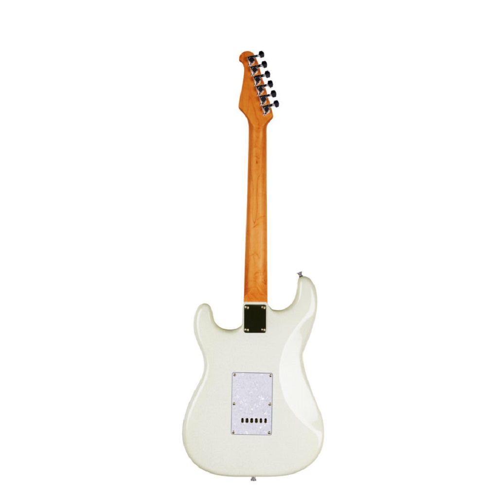 洋楽 Burat Blanca - Et Ses Guitares Magiques Guitarra com efeito Seizi Vintage Budokan Multismart Pearl White