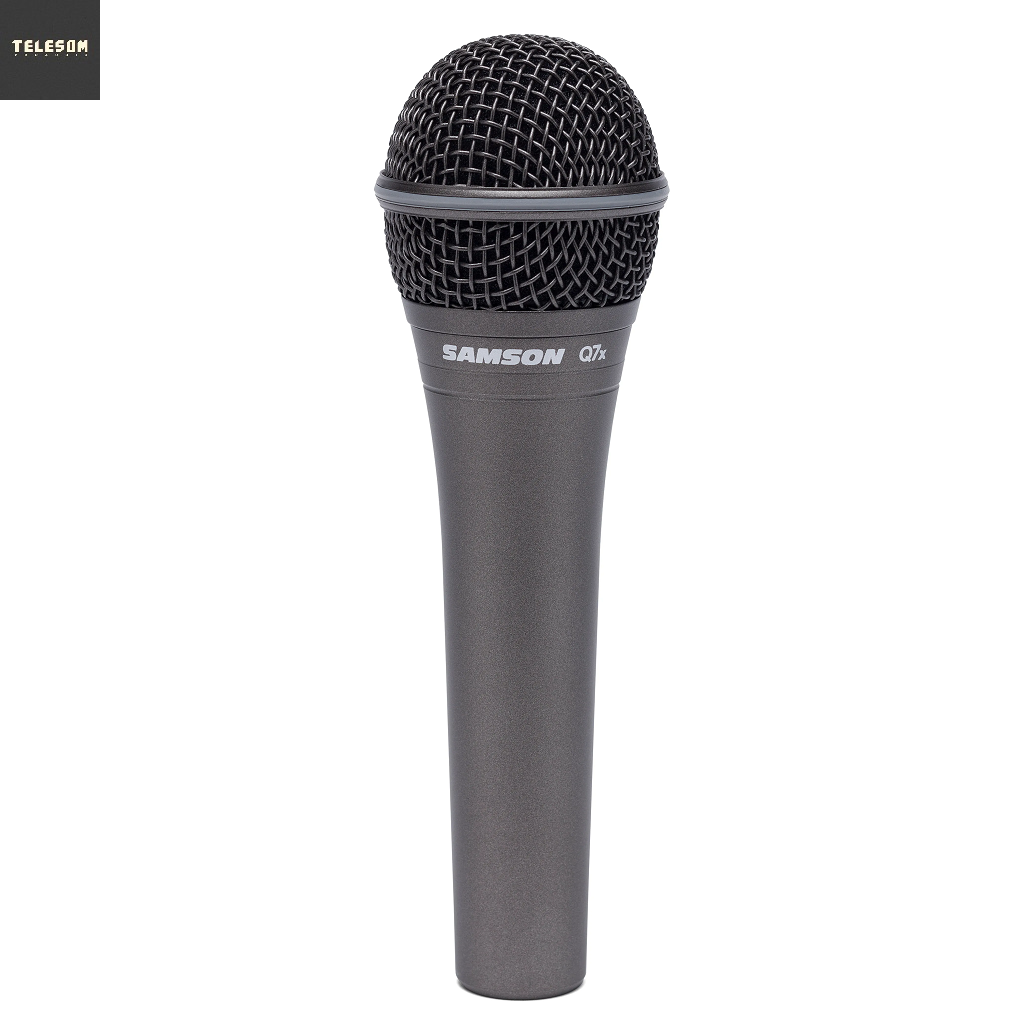 Microfone vocal dinâmico profissional Samson Q7X