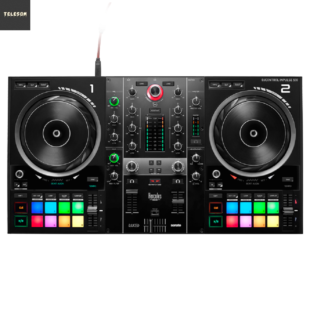 Controlador Hercules DJControl Inpulse 500