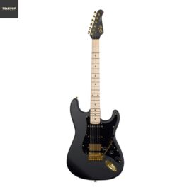 Guitarra Seizi Vintage Budokan HSS – Reinaldo Meirelles Satin Black Gold
