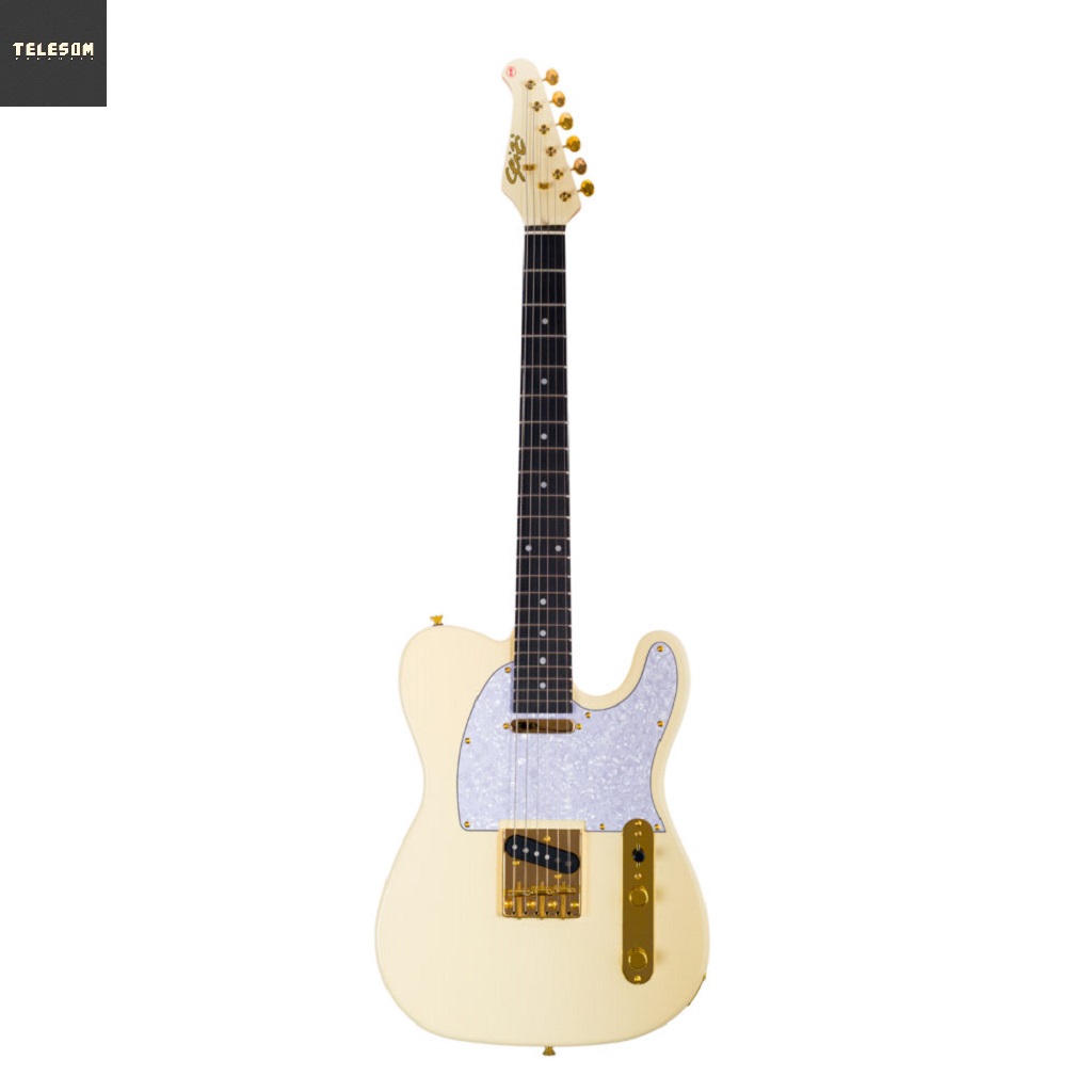 Guitarra Seizi Vintage Saitama Reverse Cream Gold