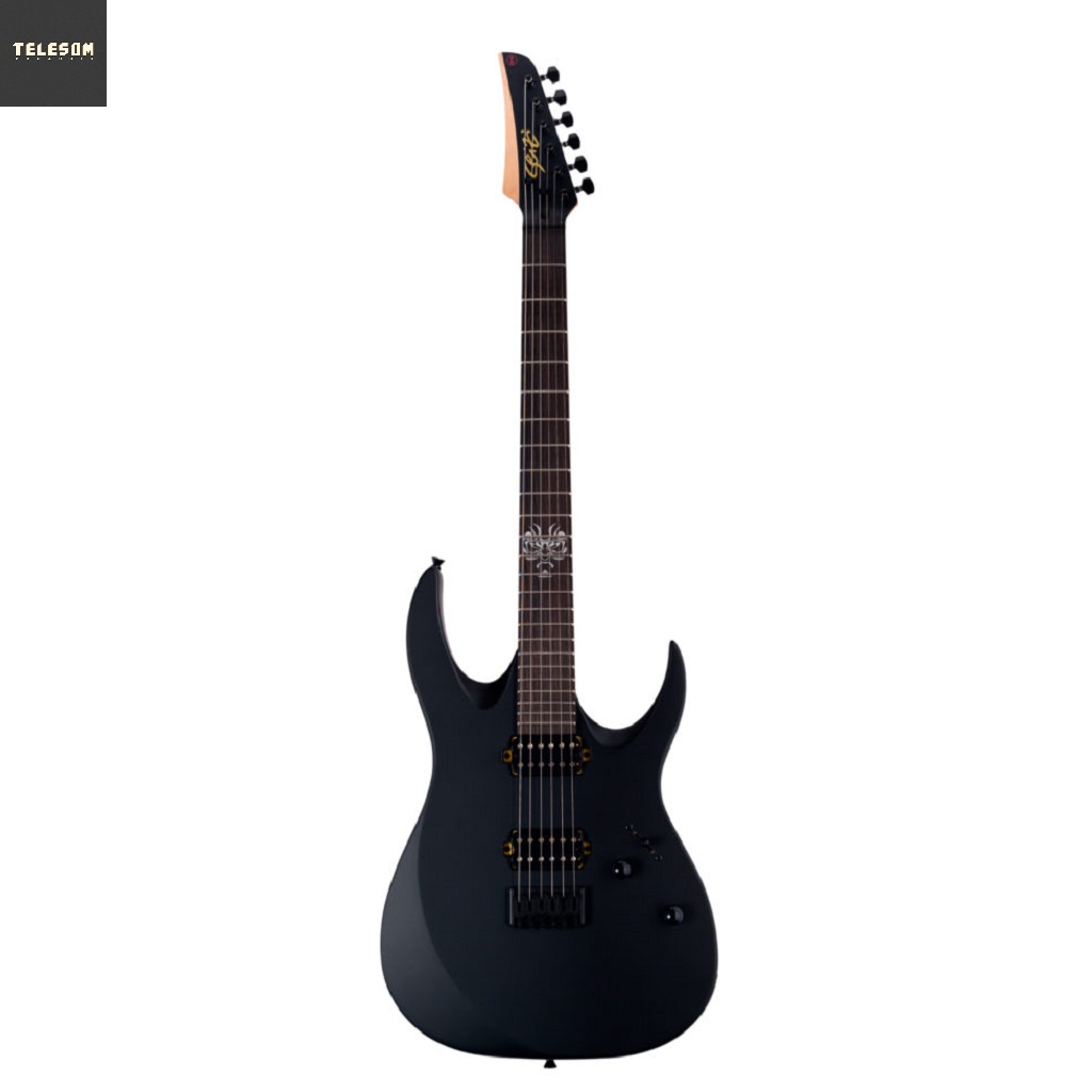 Guitarra Seizi Katana Akuma HH – Black Satin