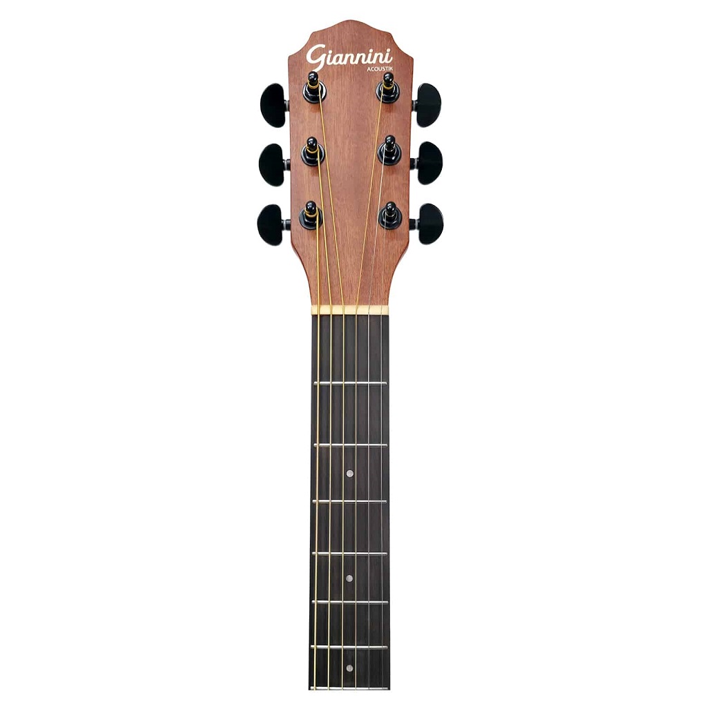 Violão Aço Eletroacústico com Efeitos Giannini Acoustik GDH CFX SBK (Satin Black) - Imagem 3