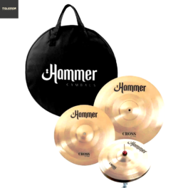 Kit Pratos 14" 16" E 20" Hammer Cross Liga B20